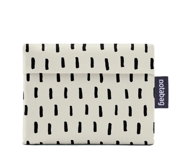 NOTABAG TOTE BLACK BRUSH