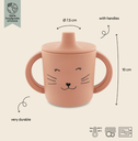 96-424 TAZZA SILICONE GATTO