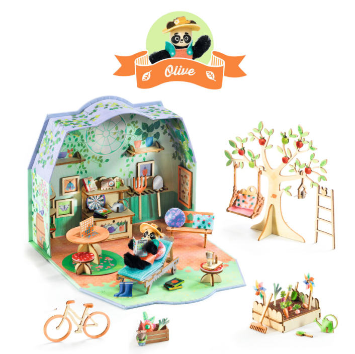 DJ08032 MINI MAISON DIY - MI HOUSE OLIVE