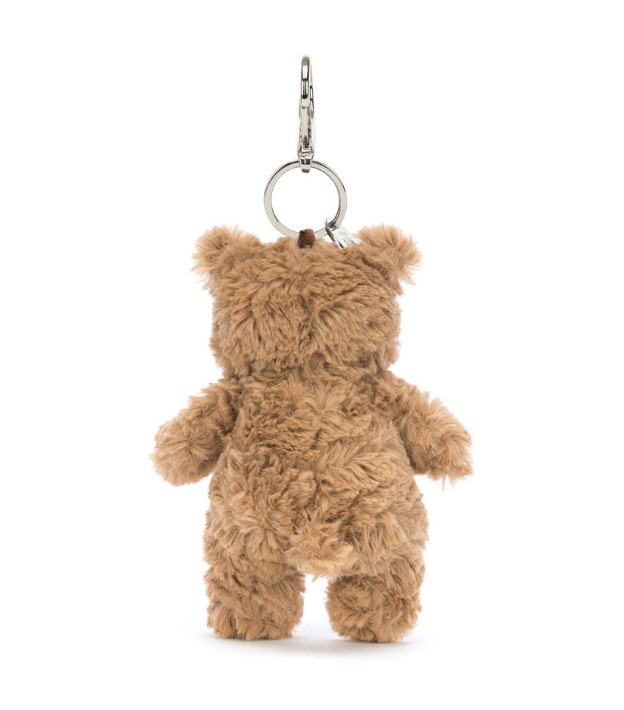 BAR4BCN BARTHOLOMEW BEAR BAG CHARM orso jellycat visto di schiena