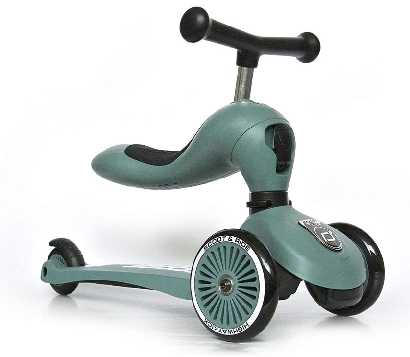 S96269 MONOPATTINO 2 IN 1 FORESTA VERSIONE CAVALCABILE