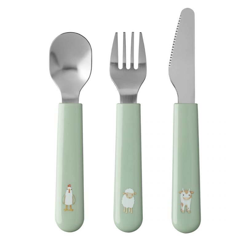 SET POSATE KIDS 3 PEZZI LITTLE FARM