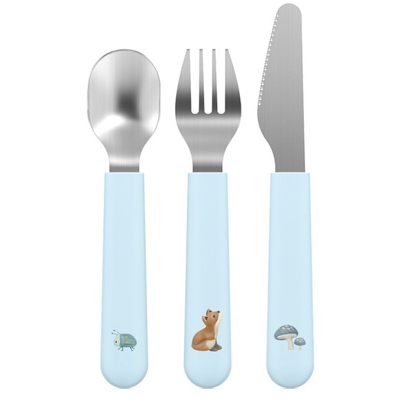 SET POSATE KIDS 3 PEZZI FOREST FRIENDS