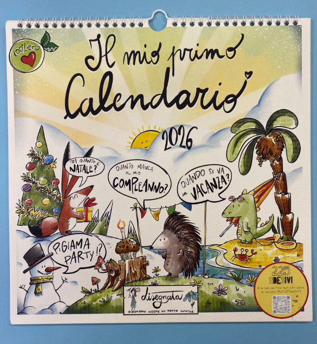 DS26B IL MIO PRIMO CALENDARIO 2026 DISEGNATA