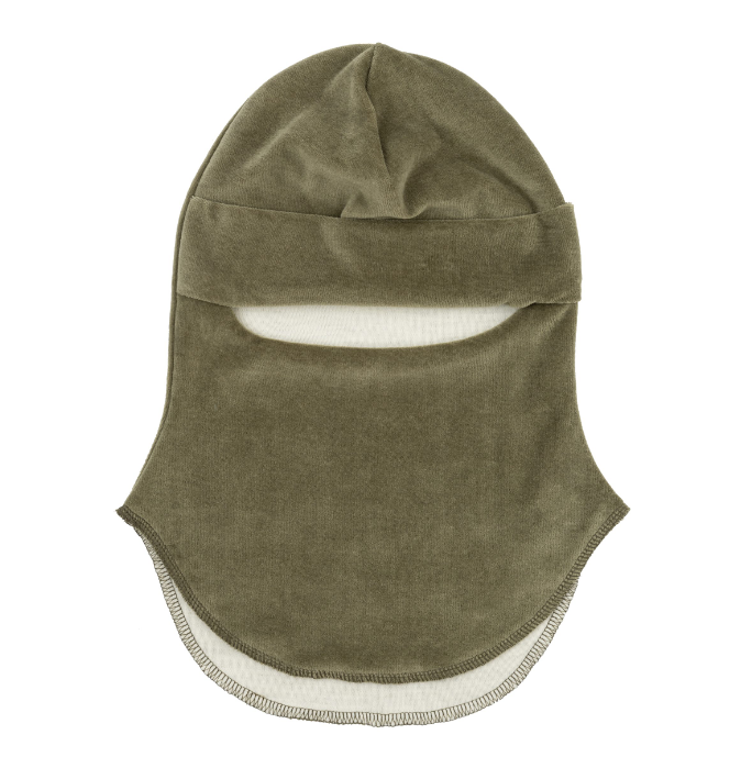 222-50-142 BALACLAVA VERDE W/MERINO WOOL 50/52