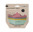 0382 SET 4 BARCHETTE ORIGAMI