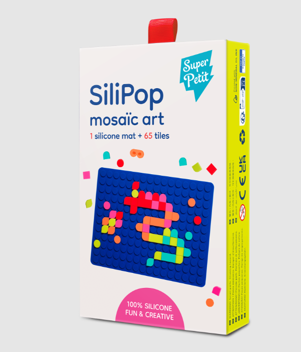 SILIPOP02 MOSAIC ART BLU
