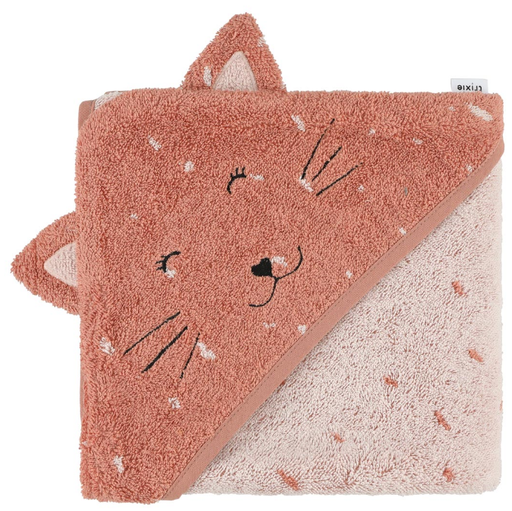 11-604 ASCIUGAMANO COTONE BIO GATTO
